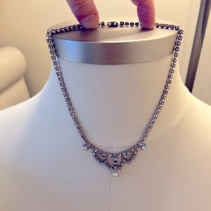 Cubic Zirconia Vintage Costume Jewelry Choker